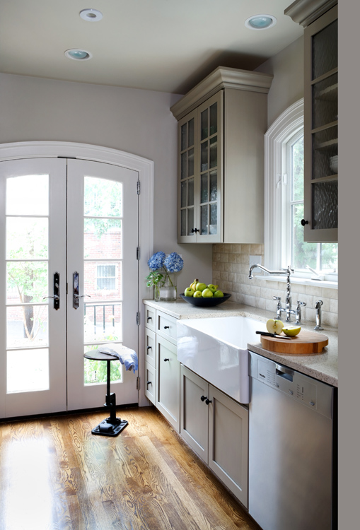 Row House Kitchen Renovation Washington, DC Kitchen Remodeling Pictures