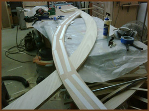 window and door arch trim