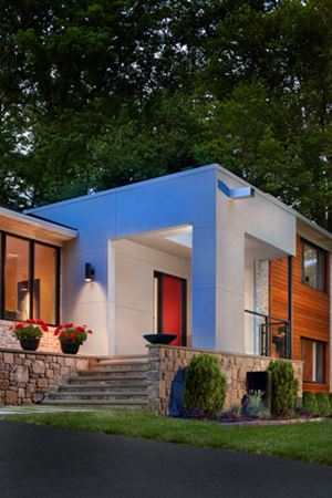 modern silver spring md exterior home remodel by Wentworth Studio