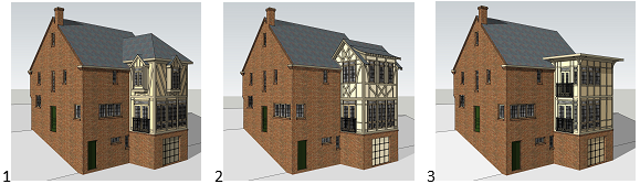 Tudor Home Addition 3D Modeling