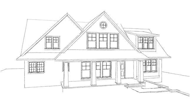 Home Design Sketch
