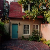 stone driveway