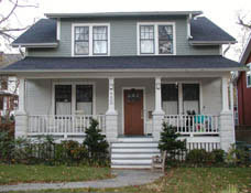 colonial revival style home