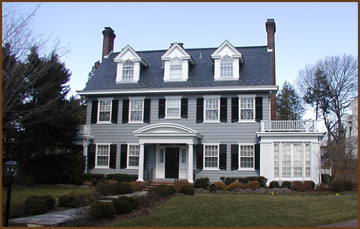 colonial style home