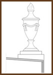 custom ziggurat plinth drawing
