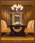 elegant dining table