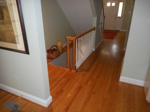 Open Basement Stairway