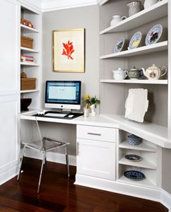 Desk Area in Kitchen