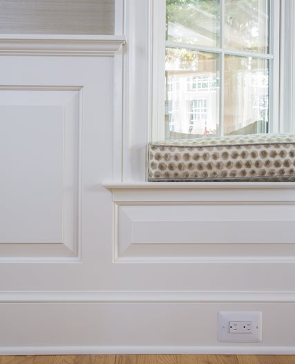 White Wainscoting