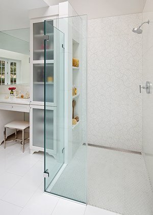 Curbless Shower Stall