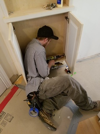 Cabinet Door Installation