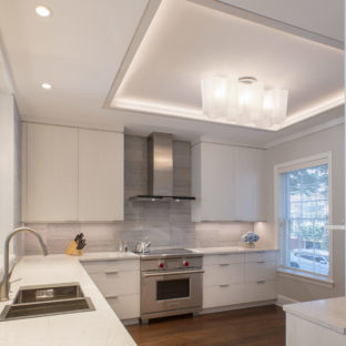 all white updated kitchen