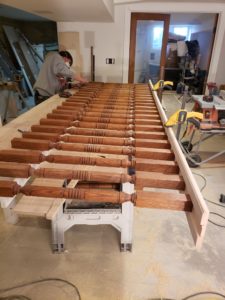 restoring stair banisters