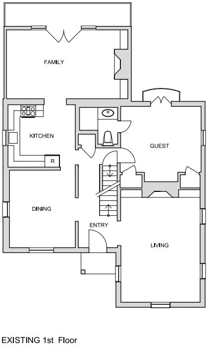 Wentworth existing first floor blueprints