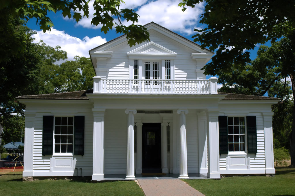 Greek revival house.